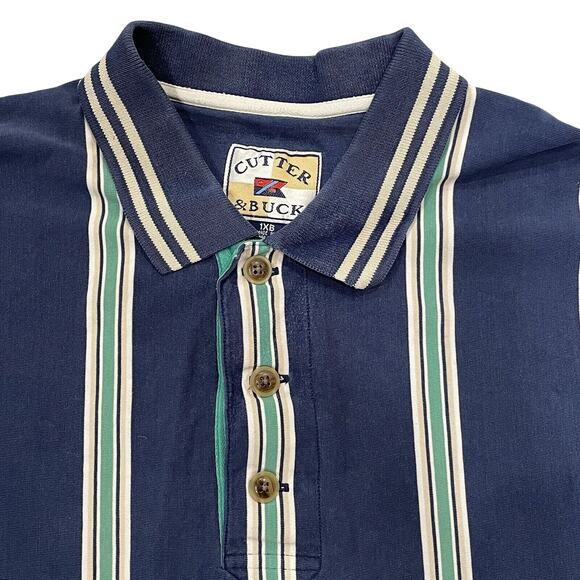 Mens Polo Shirt 1X Big and Tall Golf Cotton Casual Performance Fit Comfort - Picture 2 of 10